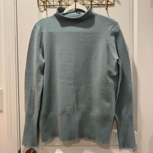 French Connection Light Blue Turtleneck Sweater